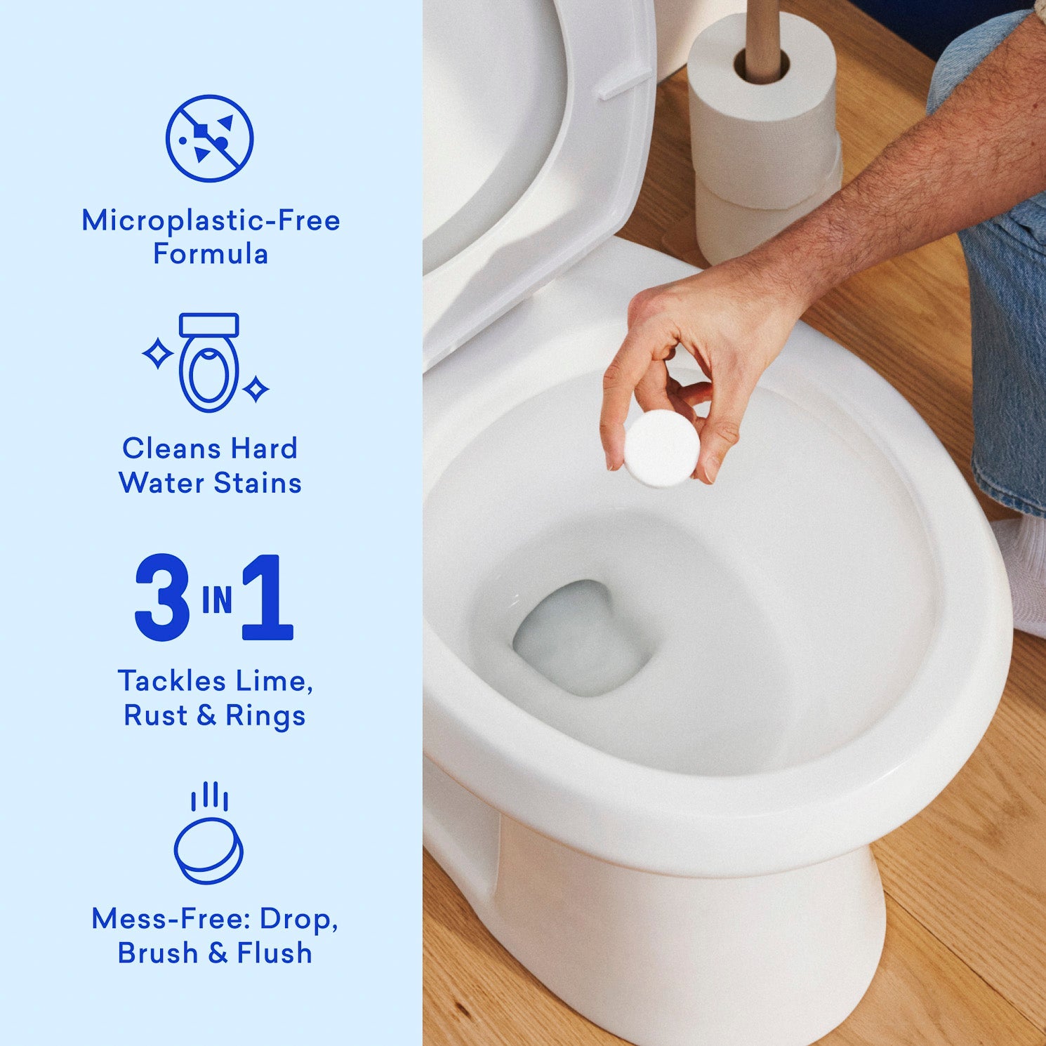 Bluelland Toilet Bowl Cleaner Tablet Refills - Image 2