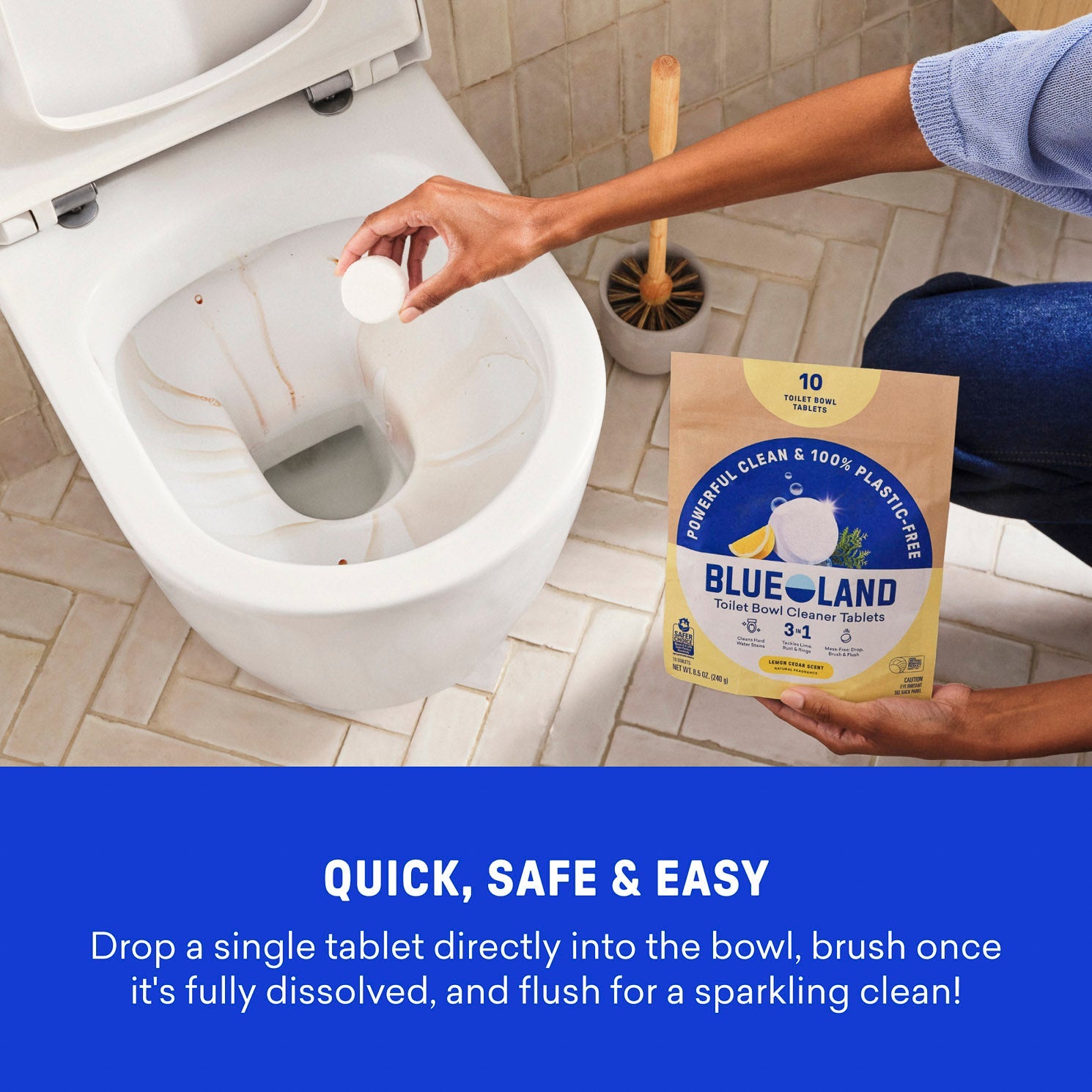 Bluelland Toilet Bowl Cleaner Tablet Refills - Image 9